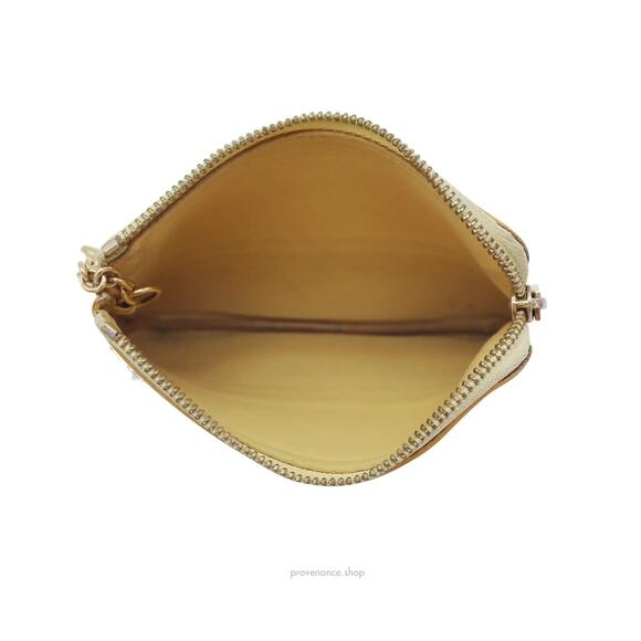 🔴 Celine Key Pouch Cles - Olive Drab/Cream - Picture 7 of 8